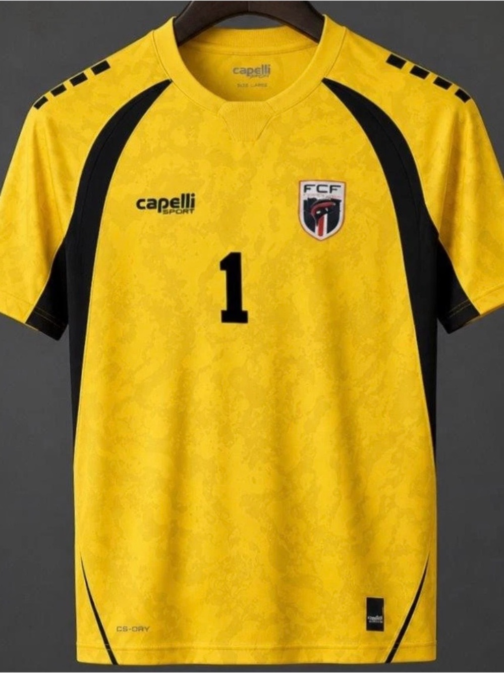 ✅NWT Cape Verde Cabo Verde Vozinha Goalkeeper World Cup 2026 Soccer Jersey - Picture 2 of 5